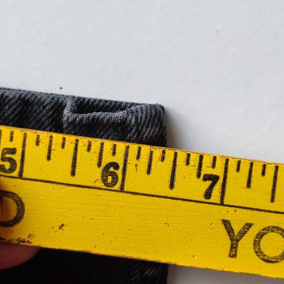 Vintage Santana by Parasuco jeans women's size 31 black curvy high-rise - Picture 15 of 15